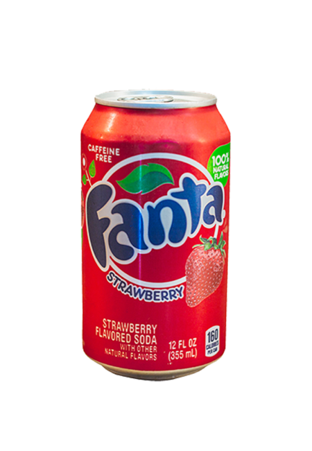 Американска "Fanta" strawberry (355мл)